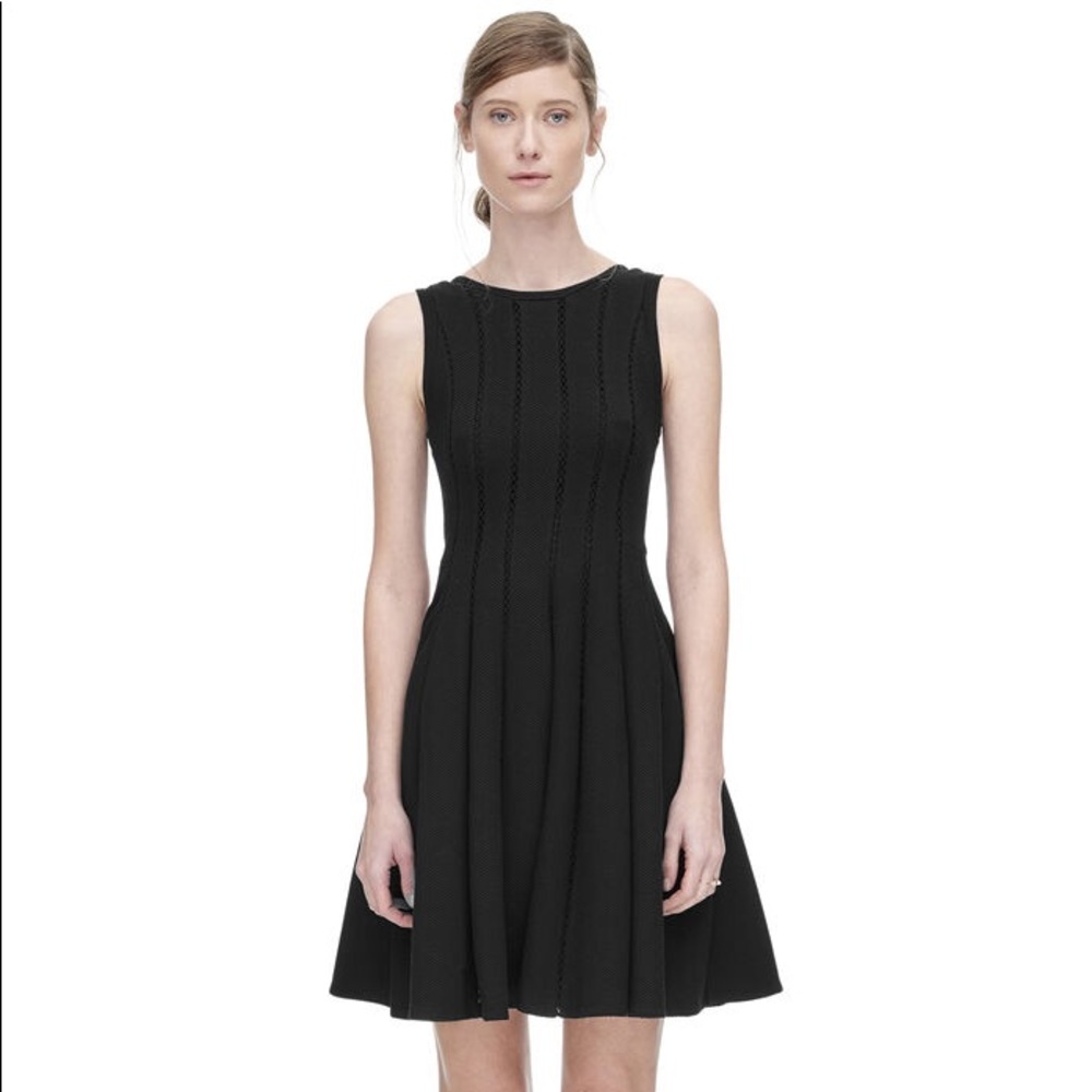 $395 Rebecca Taylor Novelty Texture Dress